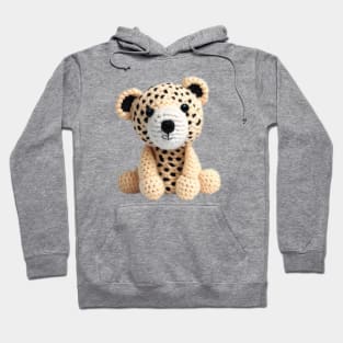 Leopard Crochet Baby Toy Hoodie